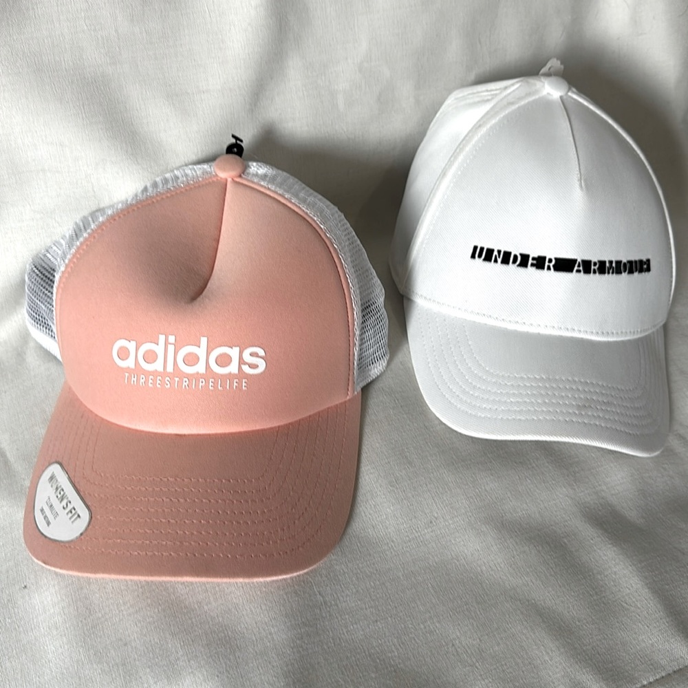Two woman’s hats